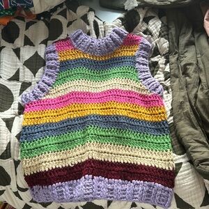 Farm Rio knitted vest (L)